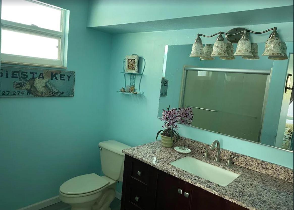 Pool/Waterfront Home 5 Min Walk To Siesta Key Village And Beach Exteriör bild